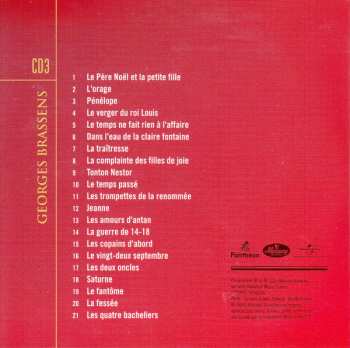 5CD/Coffret Georges Brassens: L'Album De Sa Vie LTD