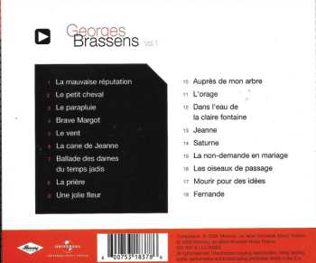 CD Georges Brassens: Vol. 1