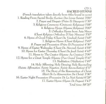 2CD Georges Ivanovitch Gurdjieff: Reading Of A Sacred Book  : The Complete Piano Music Of Georges I. Gurdjieff (1872-1949) And Thomas De Hartmann (1886-1956) Vol.2