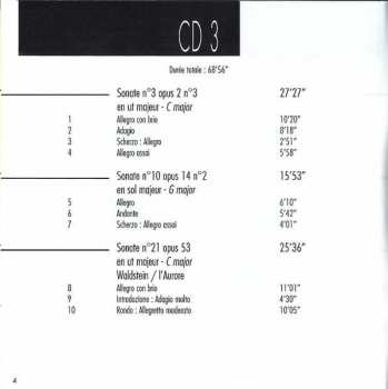 10CD/Coffret Ludwig van Beethoven: Integrale Des Sonates Pour Piano & Variations Diabelli = Complete Piano Sonatas & Diabelli Variations