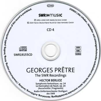 8CD/Coffret Georges Prêtre: The SWR Recordings