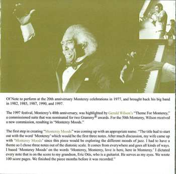 CD Gerald Wilson Orchestra: Monterey Moods