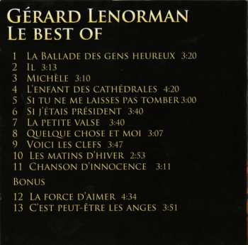 CD Gérard Lenorman: Le Best Of