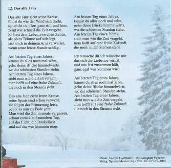 CD Gerd Christian: Sind Die Lichter Angezündet