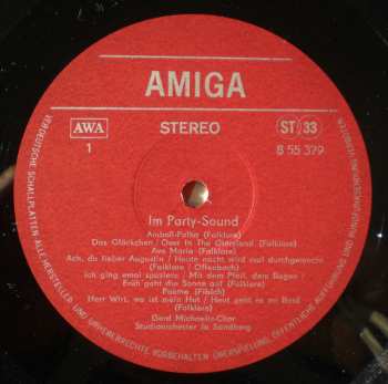 LP Gerd Michaelis-Chor: Im Party-Sound