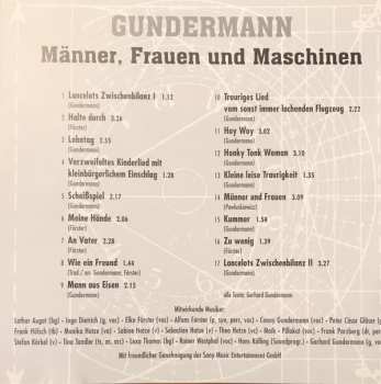 CD Gerhard Gundermann: Männer, Frauen Und Maschinen