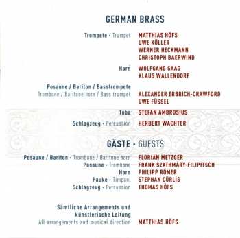 CD German Brass: Celebrating Wagner