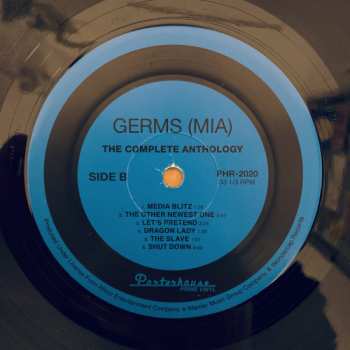 2LP Germs: (MIA) The Complete Anthology CLR