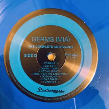 2LP Germs: (MIA) The Complete Anthology CLR