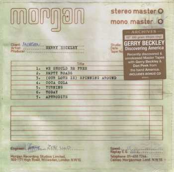 CD/EP Gerry Beckley: Discovering America