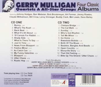 2CD Gerry Mulligan Quartet: Four Classic Albums