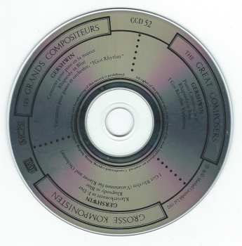 CD George Gershwin: Klavierkonzert F-Dur / Rhapsody In Blue / I Got Rhythm