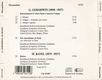 CD Maurice Ravel: Ein Amerikaner In Paris, Klavierkonzert In F - Bolero / An American In Paris, Piano Concerto In F - Bolero