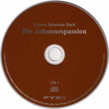 2CD Gewandhausorchester Leipzig: Die Johannespassion (BWV 245)