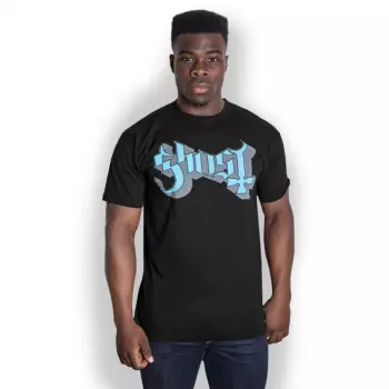 T-shirt Blue/grey Keyline Logo Ghost 