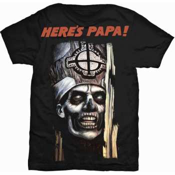 Merch Ghost: T-shirt Here's Papa 