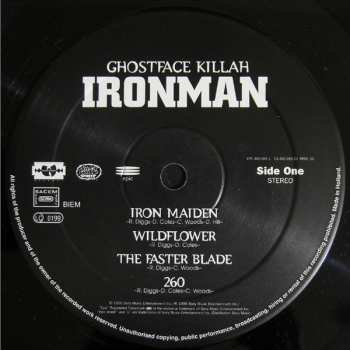 2LP Ghostface Killah: Ironman