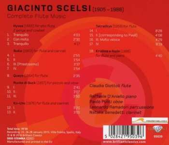CD Giacinto Scelsi: Complete Flute Music
