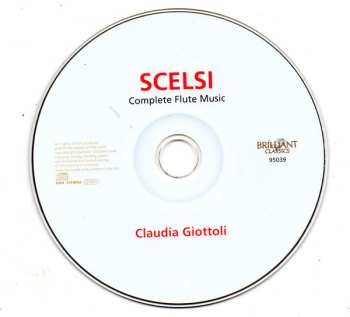 CD Giacinto Scelsi: Complete Flute Music