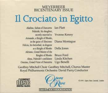 4CD/Coffret The Royal Philharmonic Orchestra: Il Crociato In Egitto