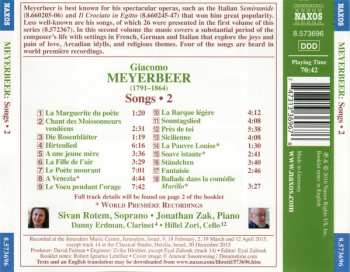 CD Giacomo Meyerbeer: Songs • 2