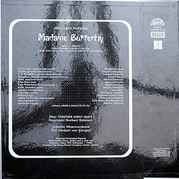 3LP/Coffret Giacomo Puccini: Madame Butterfly