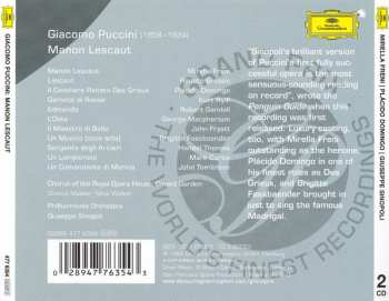 2CD Giacomo Puccini: Manon Lescaut