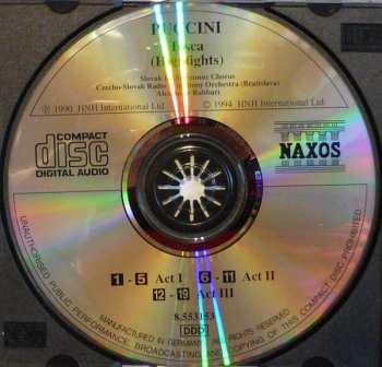 CD Giacomo Puccini: Tosca (Highlights)