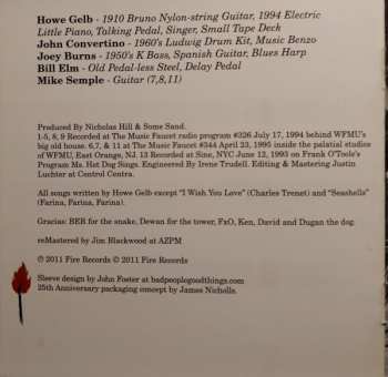 CD Giant Sand: Backyard BBQ Broadcast