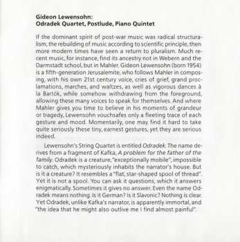 CD Alexander Lonquich: Odradek