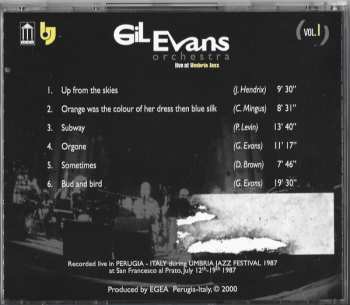 CD Gil Evans And His Orchestra: Live At Umbria Jazz Vol.I