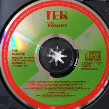 CD Gilbert & Sullivan: The Mikado Highlights