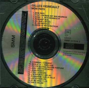 CD Gilles Vigneault: Mon Pays