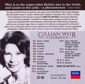 22CD/Coffret Gillian Weir: A Celebration 