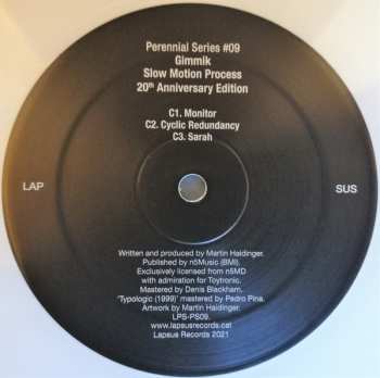 2LP Gimmik: Slow Motion Process (20th Anniversary Edition) LTD | CLR