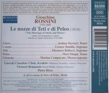 CD Gioacchino Rossini: Le nozze di Teti e di Peleo