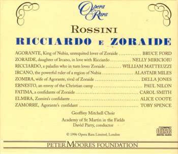 3CD/Coffret The Academy Of St. Martin-in-the-Fields: Ricciardo e Zoraide