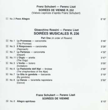 CD Franz Schubert: Soirées Musicales / Soirées De Vienne