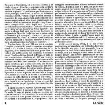 CD Giorgio Federico Ghedini: Complete Piano Music 2 - Sonata • Divertimento Contrappuntistico • Ricercare