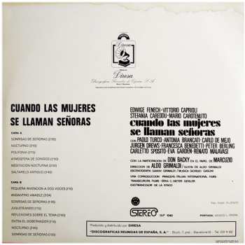 LP Giorgio Gaslini: Cuando Las Mujeres Se Llaman Señoras (Banda Sonora Original)