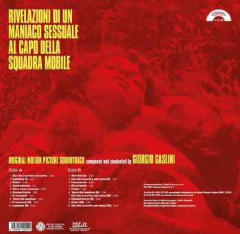 LP Giorgio Gaslini: Rivelazioni Di Un Maniaco Sessuale Al Capo Della Squadra Mobile (Colonna Sonora Originale Del Film) CLR | LTD