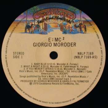 LP Giorgio Moroder: E=MC²