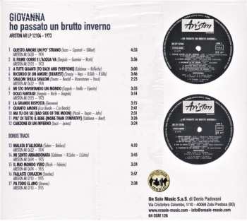 CD Giovanna Nocetti: Ho Passato Un Brutto Inverno 