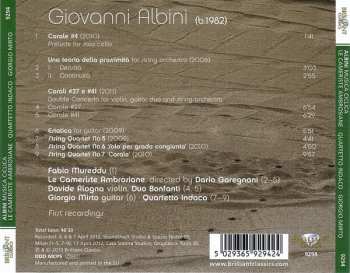 CD Giovanni Albini: Musica Ciclica