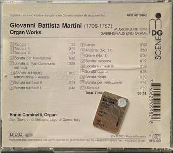 CD Giovanni Battista Martini: Organ Works