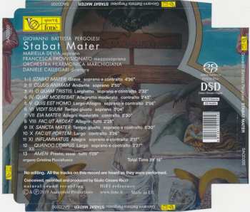 SACD Giovanni Battista Pergolesi: Stabat Mater