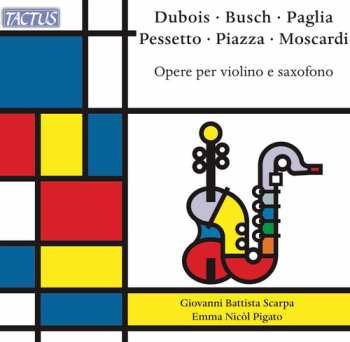 CD Giovanni Battista Scarpa: Works For Vn & Saxophone