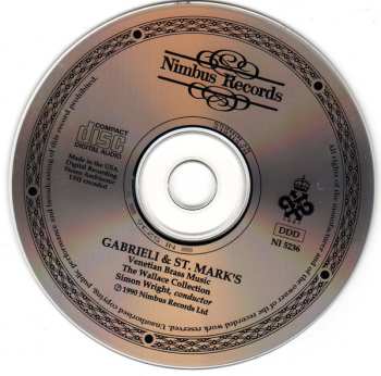 CD Giovanni Gabrieli: Gabrieli And St Mark's (Venetian Brass Music)