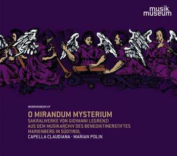 CD Giovanni Legrenzi: O Mirandum Mysterium