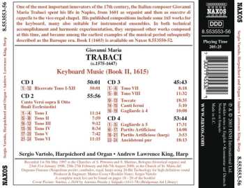 4CD Andrew Lawrence-King: Keyboard Music (Book II, 1615)